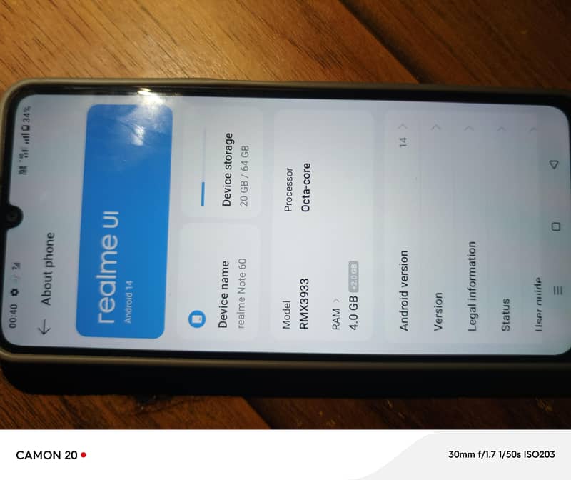 Realme Note 60 8
