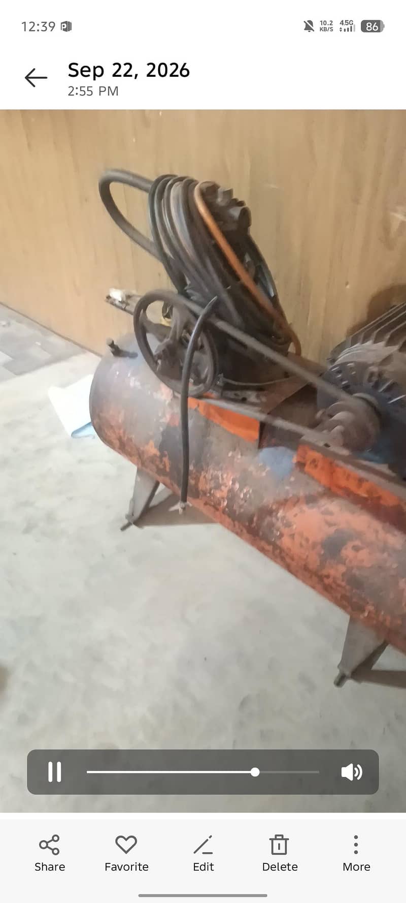 Air pump 7