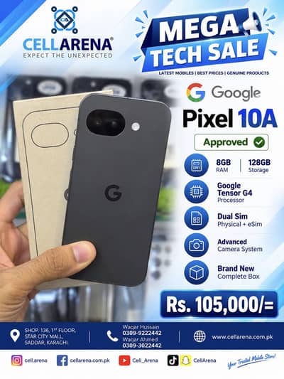 GOOGLE PIXEL 10A - CELLARENA
