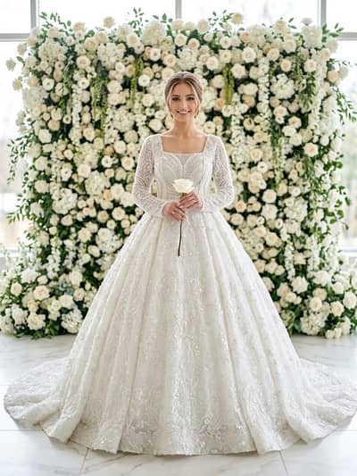 Turkish bridal dress weeding dress