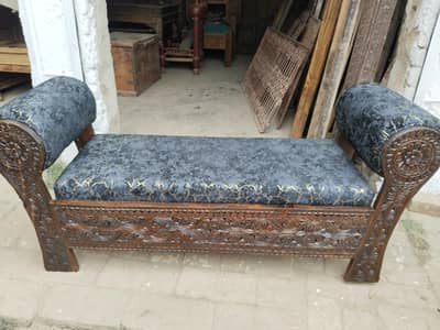 dewan in old wood pure hand mad carved design Swati for sale