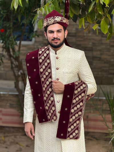 MEN'S SHER WANI FULLY NEW