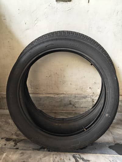 GS 150 stock tyres in new condition