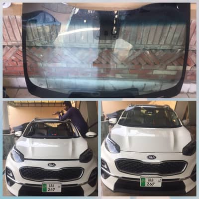 KIA SPORTAGE 2022 FRONT GLASS