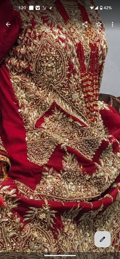 Bridal dress