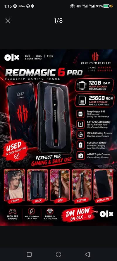 Zte Nubia Red Magic 6 Pro Exchange possible