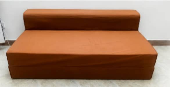 Sofa Cum Bed-Rust Color 60*33