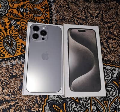 Apple iPhone 15 Pro Max Hk model 256gb non pta