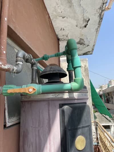 Bhai Bhai 55-Gallon Geyser – Gas + Electric