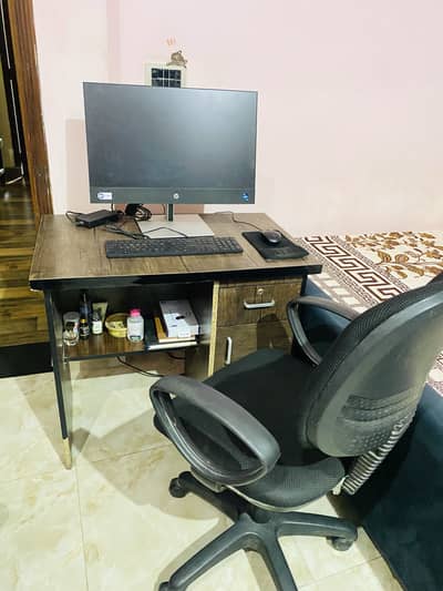 Office Table with Chair – Good Condition
