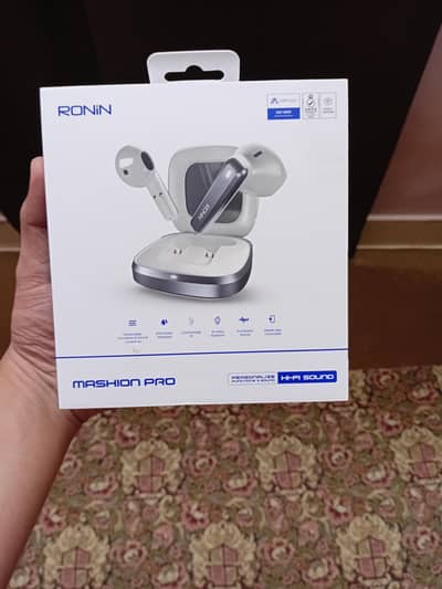 Ronin Mashion Pro AirPods With Box | 1 Month Warranty