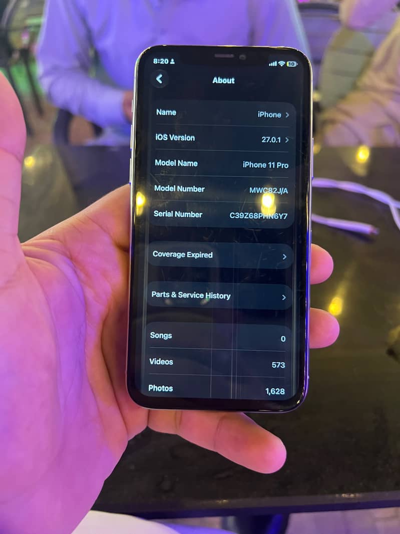 Apple iPhone 11 Pro sim working from 1 year 2