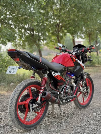 yamaha ybr 125. all ok. modified