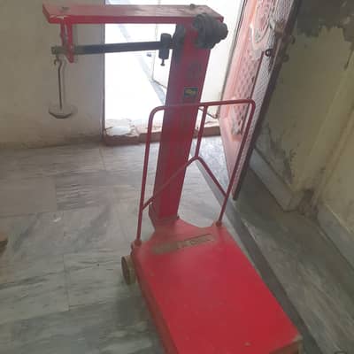 Heavy Duty Manual Platform Weighing Scale / Kanta