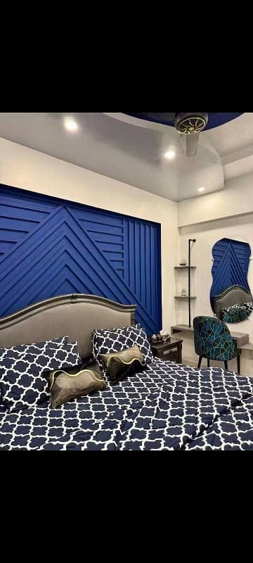Daily Basis Apartment & Rooms Per day Perweek Short stay Available in E-11 Islamabad