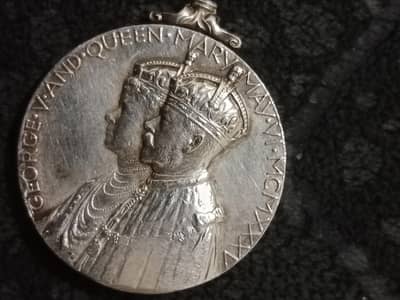 King George v silver jubilee medal