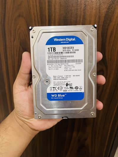 WD BLUE 1 TB HARD DRIVE HDD