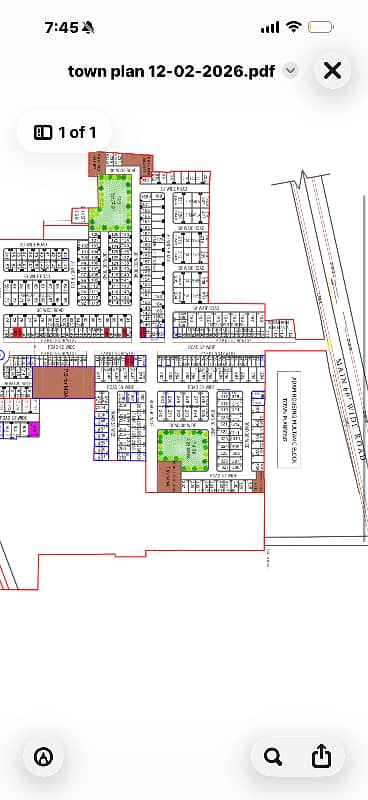 Top location plot C block Adams houseing