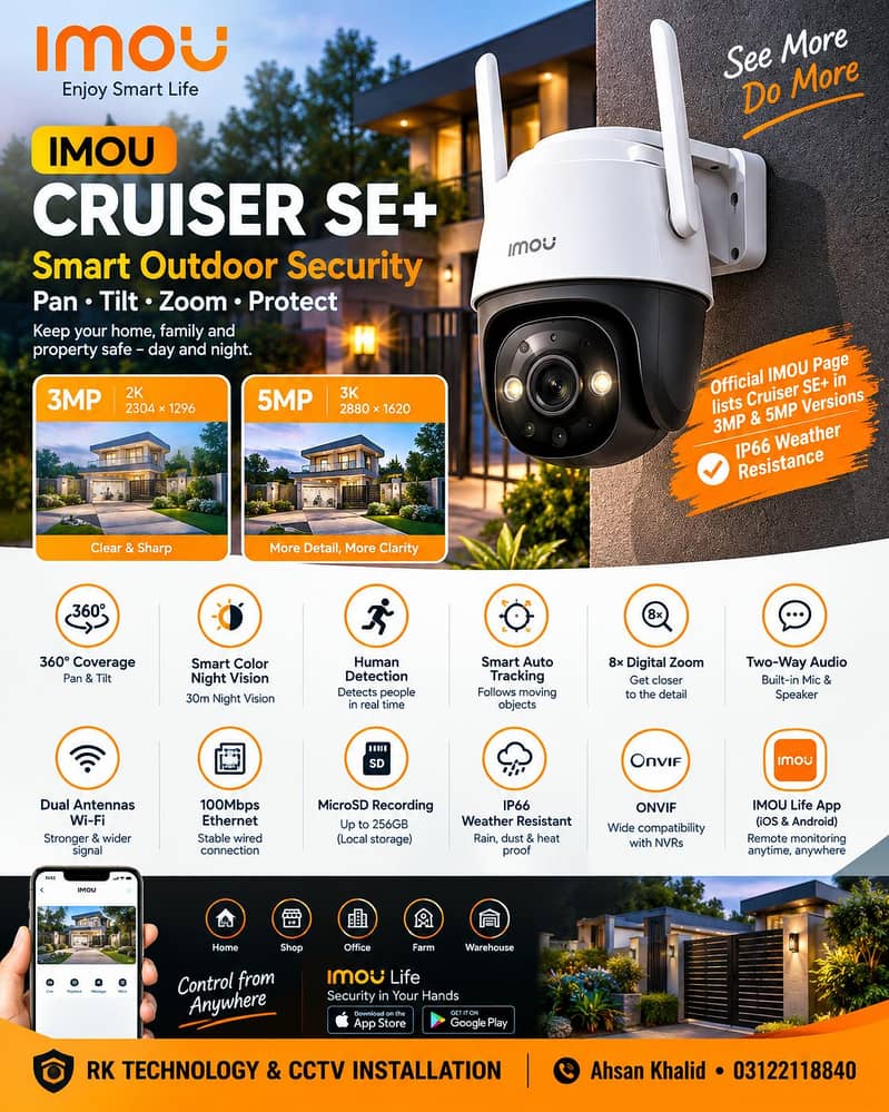 SECURITY CAMERAS & WIRELESS CAMERAS 4