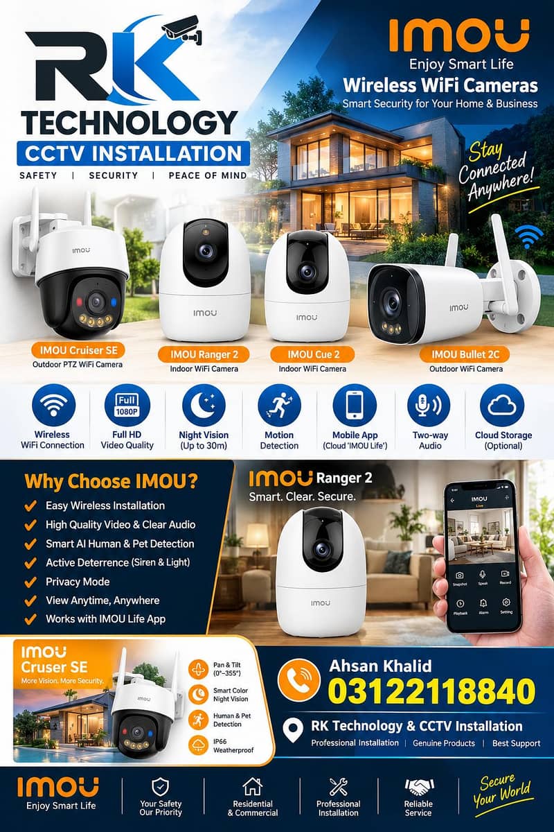 SECURITY CAMERAS & WIRELESS CAMERAS 6
