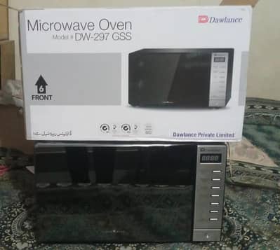 Dawlance DW-297-gss grill microwave oven,