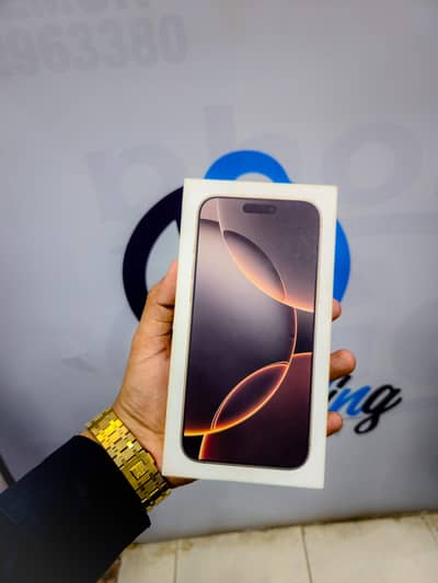 iPhone 16 Pro Max 256GB 2 Piece JV Desert Titanium