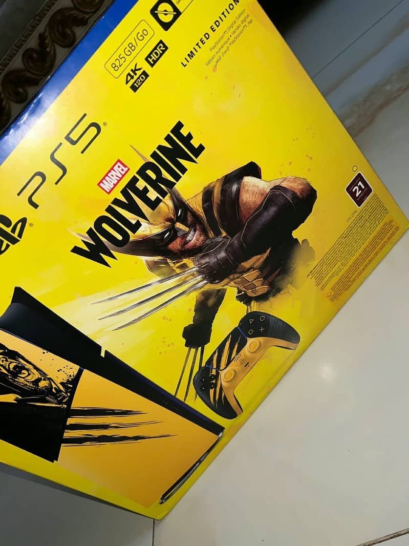 ps5 slim wolverine edition 1