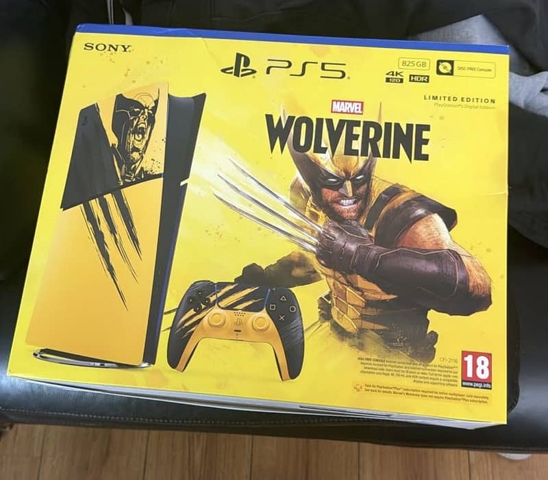 ps5 slim wolverine edition 0