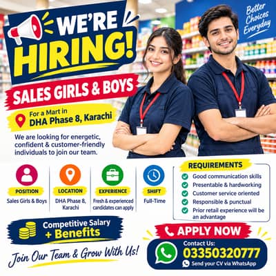 Sales Executives for Mart