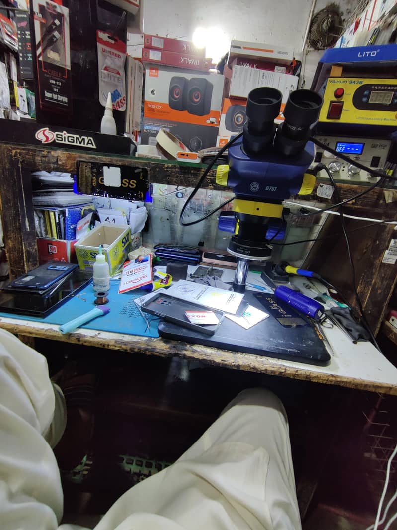 Mechanic D75T microscope 5