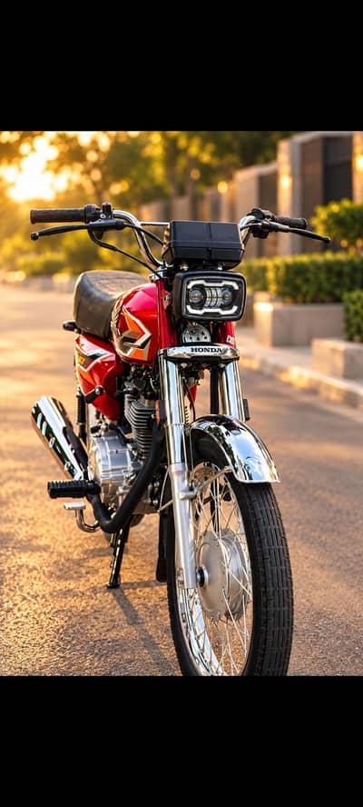 HONDA CG 125 | RED BEAUTY 2027 MODEL | FOR SALE
