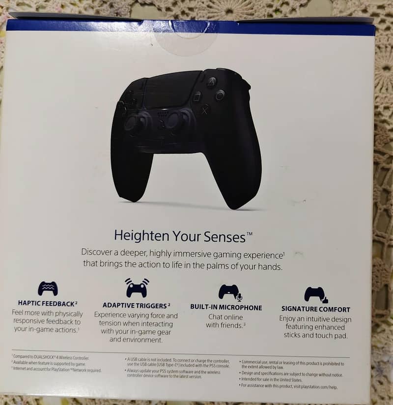 Sony PS5 Black Controller 1