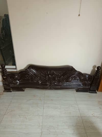 Pure wood bed for sale