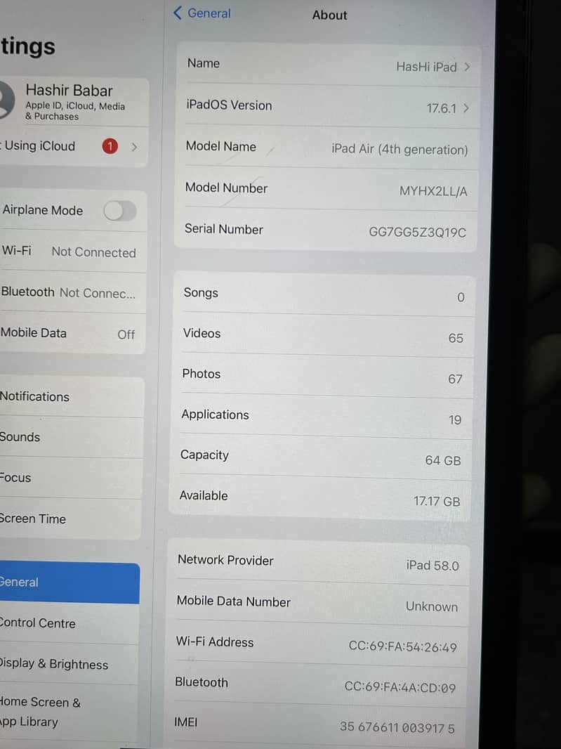 iPad Air 4th Generation 2