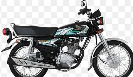 Honda 125 2023 black color 1st hand used bike