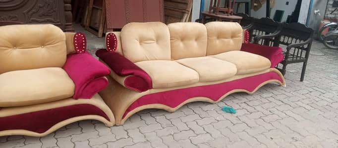 six seater sofa set