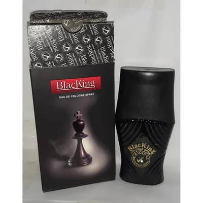 Black King Perfume For Man - 100ml -Long Lasting Original - Gift Pack