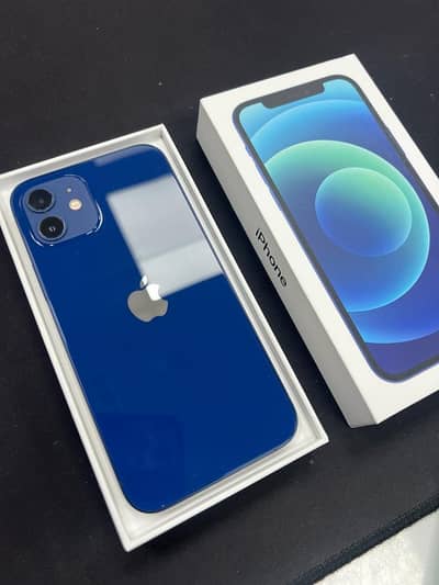 Apple iPhone 12 with box new condition.