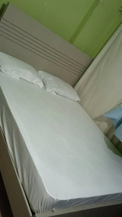 New Queen size bed + Master MoltySpring Mattress (Only 15 Days Used)