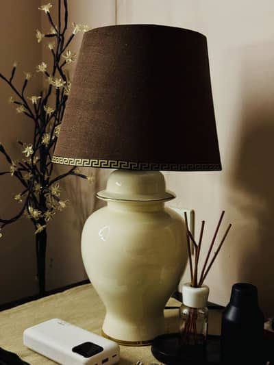 Side Table Lamps Pair