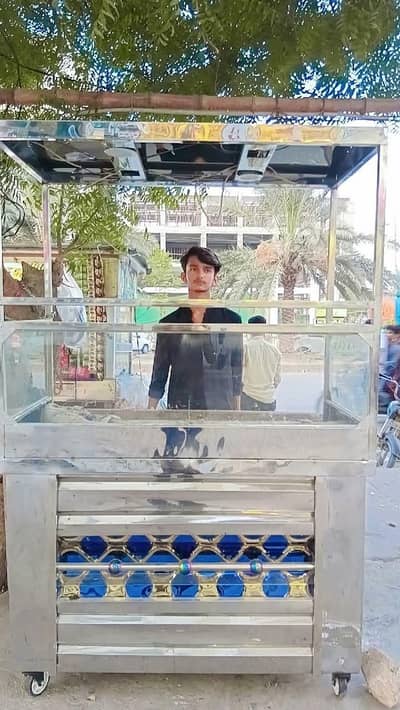 Fries Counter with All Accessories – Complete Setup