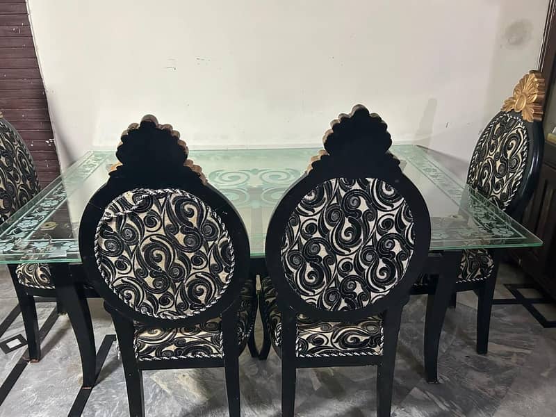 Dining table and chairs 3