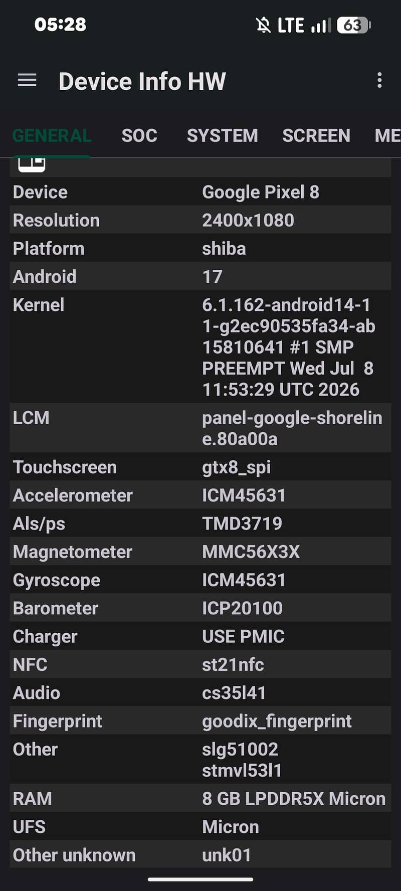 Google Pixel 8 9