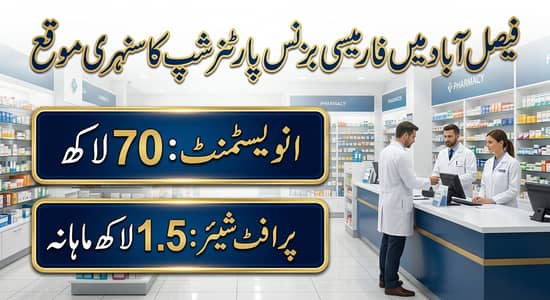 Pharmacy business for sale with guaranteed income
