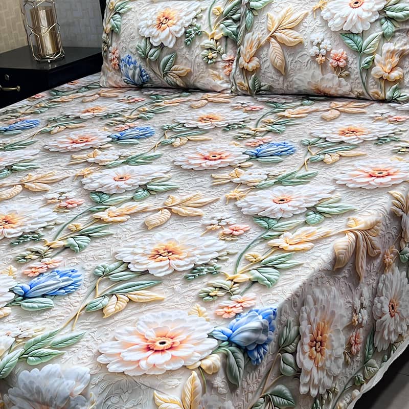 9D Digital Cotton Bedsheets 6