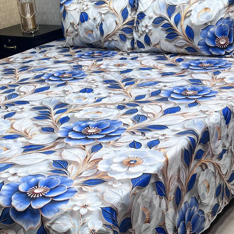 9D Digital Cotton Bedsheets 11