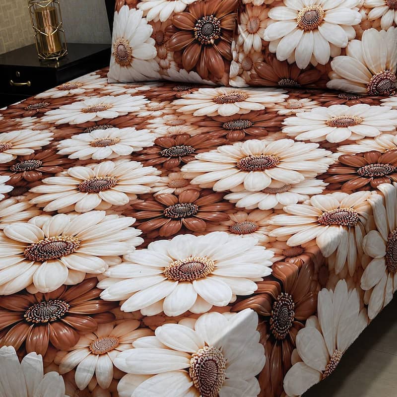 9D Digital Cotton Bedsheets 16