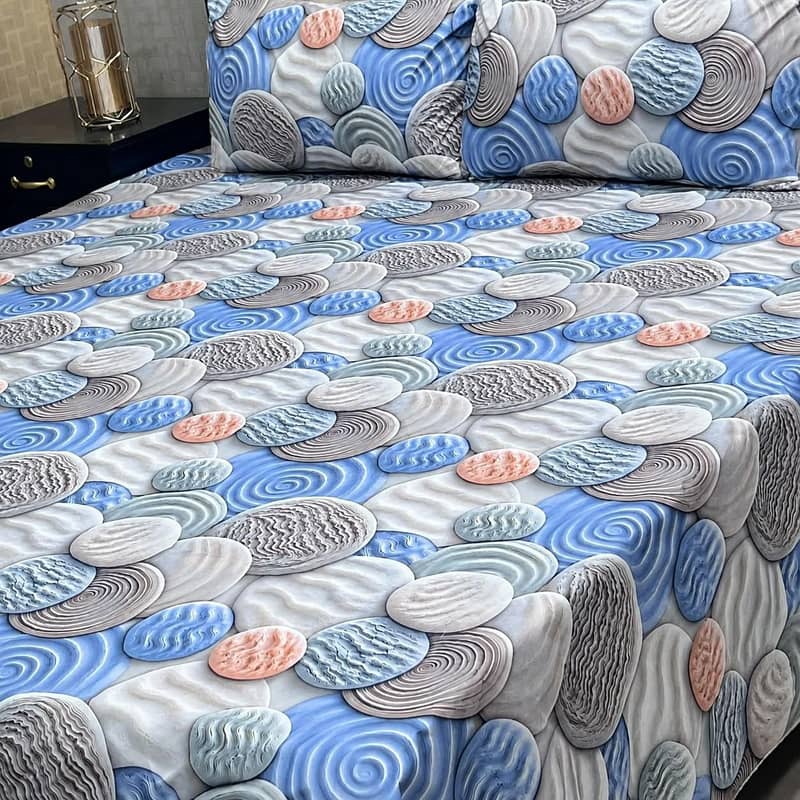 9D Digital Cotton Bedsheets 18