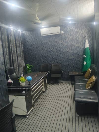 Fully furnished office with ac available for rent valancia town lahore