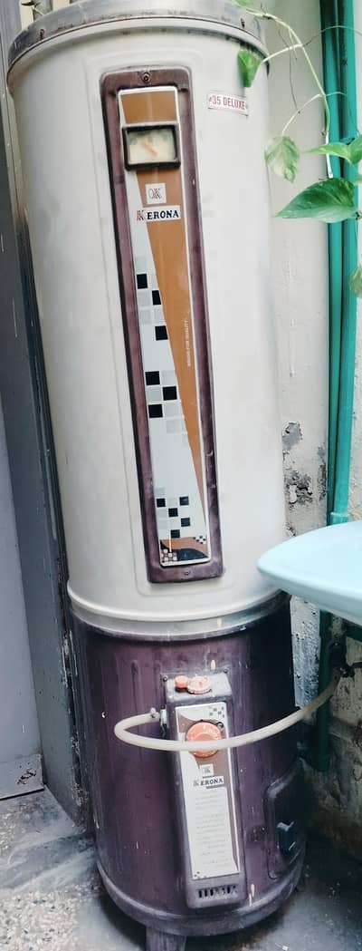 Gas geyser